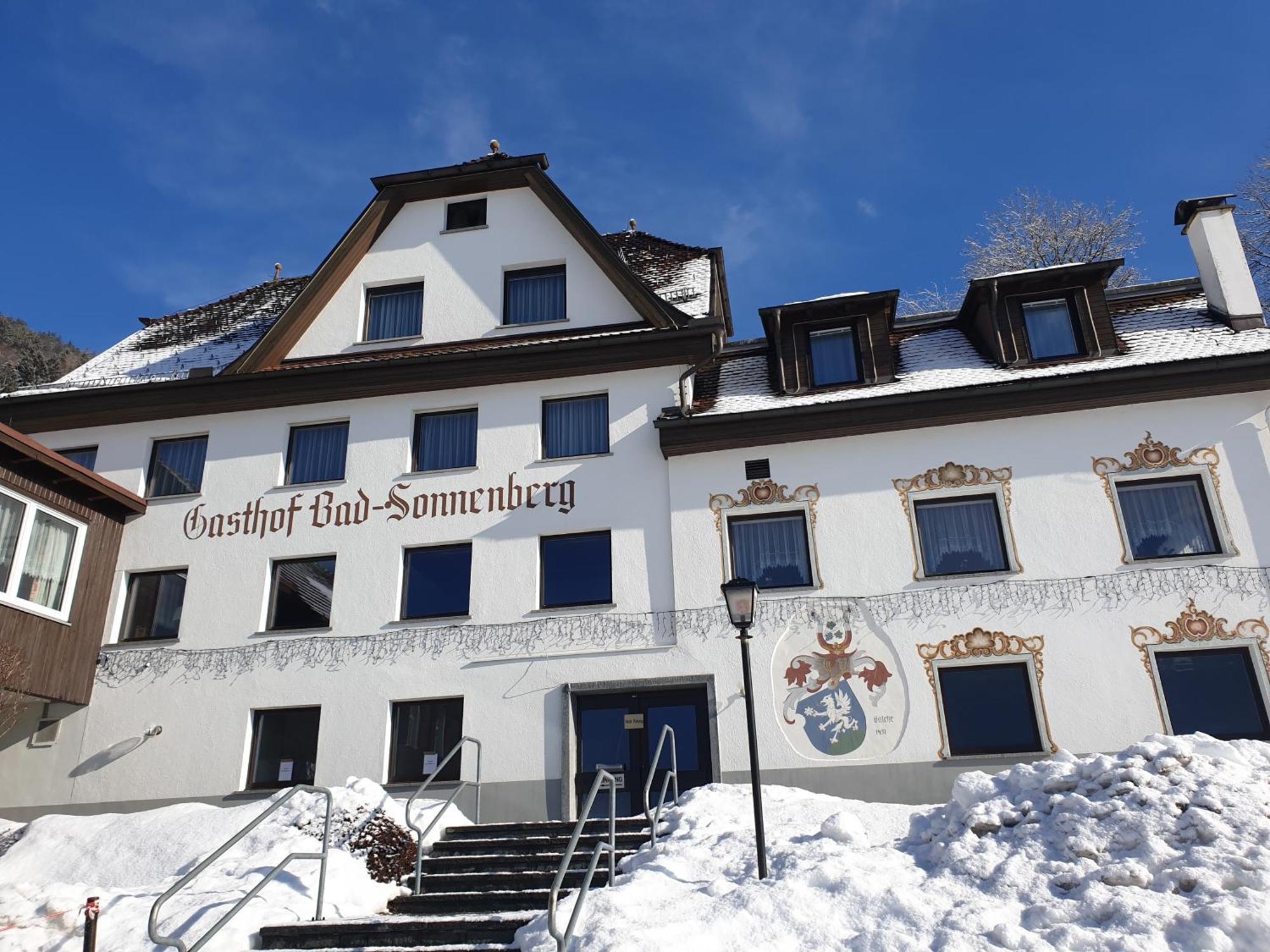 Hotel Gasthof Bad Sonnenberg Nüziders Exterior foto